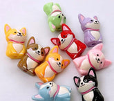 16mm Cute Corgi Dog Beads