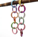 Metal Round Carabiner Keyring (25pcs)