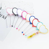 Heart Shaped Beadable Mirror