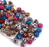 Animal Print Spacer Beads-Q18