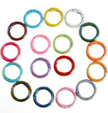Metal Round Carabiner Keyring (25pcs)