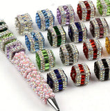 Rhinestone Cube Beads (5 pcs)