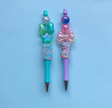 16mm Cracked Ombre Beads Mermaid Mix