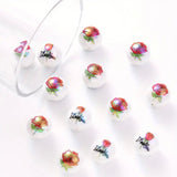 16mm I Love You Roses AB Beads Mix-C12