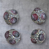 21mm Rhinestone w Gradient Cristal Beads