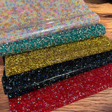 4pcs Rhinestone and Giltter Pen Wraps Strips