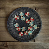 Rhinestone Clover Beads(10pc)