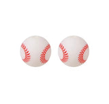 15mm Baseball Silicone Bead