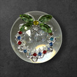 24mm Alloy Rhinestone Garland Beads