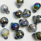 16mm Marbled Pendant Beads (Mix and Single Color)