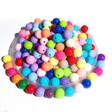 16mm Single Color Bubblegum Beads