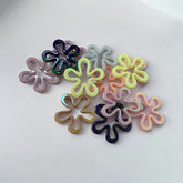 Squiggle Flower Beads Mix