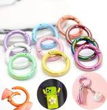 Metal Round Carabiner Keyring (25pcs)