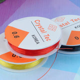 10 Roll Colored Elastic Beading Cord Set