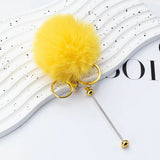 Beadable PomPom Keychain