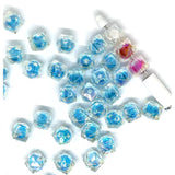 8mm Double Layer Hexagon Small Acrylic (Single Colors)
