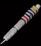 Rhinestone Cube Beads (5 pcs)