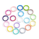 Metal Round Carabiner Keyring (25pcs)