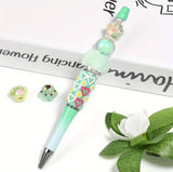 13mm Colorful Paw Print Beads Mix-K7