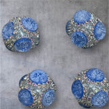 21mm Rhinestone w Gradient Cristal Beads