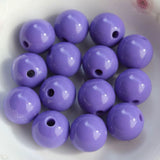 16mm Single Color Bubblegum Beads