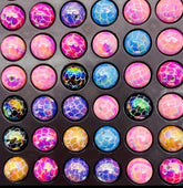 16mm UV Mermaid Scale Beads-K13