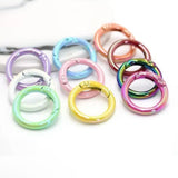Metal Round Carabiner Keyring (25pcs)