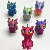 32mm 3D Toothless Figure Beads (5pcs)