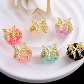 16mm Rhinestone Sugar Butterfly Beads-T16