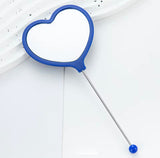 Heart Shaped Beadable Mirror