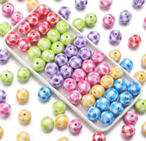 16mm Gingham Beads Mix-H22