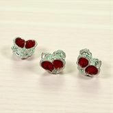 Rhinestone Alloy Hearts