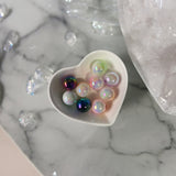 16mm Cracked Bicolor Beads Mix-H24