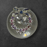 24mm Alloy Rhinestone Garland Beads