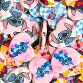 25mm Stitch Heart Beads
