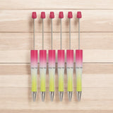 Tricolor Gradient Beadable Pens