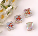 16 mm P. Bear Cube Beads Mix (10pc)-C21