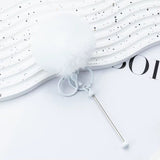 Beadable PomPom Keychain