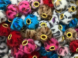 Animal Print Spacer Beads-Q18