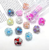 18mm Butterfly and Heart Fancy Beadd