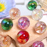 16mm Clear Bubblefilled Beads-X17