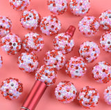 19mm Rhinestone Pinks—U6