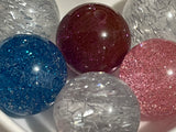 20mm Glitter Acrylic Beads Mix (10pcs)-C11