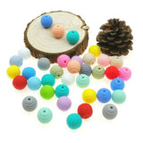 14mm Silicone Honeycomb Beads-E9