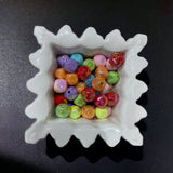 16mm Irregular Shape UV Covered Beads Bright Mix-A14