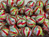 16mm Peppermint Beads