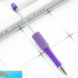 Pearl Rhinestone Beadable Pens