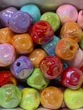 16mm Irregular Shape UV Covered Beads Bright Mix-A14