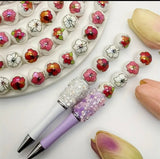 16mm Hibiscus Flowers Beads Mix