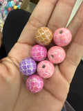 16mm UV Mermaid Scale Beads-K13